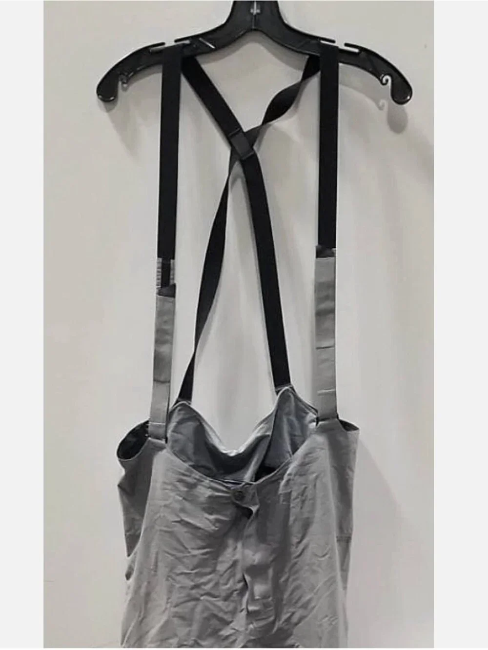 Patagonia Super Alpine Snow Bib Pants Men M Gore Tex Gray Waterproof Side-Zip